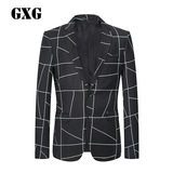 GXG男装 春季热卖 男士时尚修身型青年西装外套休闲西服
