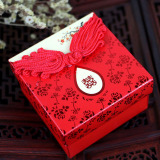 结婚批发创意中式喜糖盒子婚礼方形纸盒小号个性喜糖盒婚庆用品