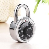 高端转盘密码锁 保险柜 更衣柜密码锁挂锁 非实心 密码锁包邮