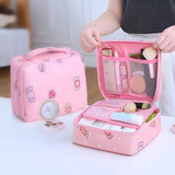 韩国旅行大容量化妆包可爱化妆品收纳包小号便携手提大号化妆袋盒