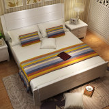 木诺 实木床 双人床 现代简约床  新中式实木床 1.5 1.8米