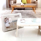 桌 折叠桌子 床上桌 写字桌可收纳杂物包邮特价韩国进口儿童学习