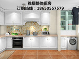 上海厨房模压板门板定制 石英石 不锈钢台面 整体厨柜定做橱柜