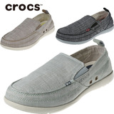 crocs男鞋卡洛驰专柜正品代购200511青尚沃尔卢鞋透气帆布鞋
