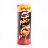 台湾原装进口Pringles品客薯片香辣味110g筒装*16筒/箱