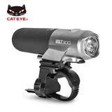 Cateye猫眼山地自行车前灯头灯手电筒USB充电VOLT 300 50 EL460RC