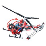 得高科技3355 3356Rescue helicopter救援直升机男孩拼装积木玩具