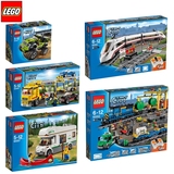正品LEGO/乐高积木儿童拼装玩具城市警察飞机车辆 建筑工程系列