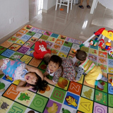 防潮宝宝爬行垫儿童坐垫卧室客厅婴儿地毯爬爬垫泡沫地垫防水折叠