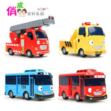 韩国进口TAYO巴士 儿童玩具车 可爱卡通回力小汽车工程吊车公交车