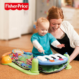 Fisher Price费雪早教玩具宝宝脚踏钢琴健身器健身架婴幼儿爬行垫