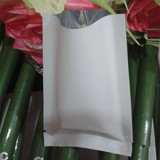 面膜包装袋定做 瓷白磨砂镀铝箔袋 瓷白亚光面膜袋印刷12*17