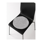 深圳宜家代购贝迪尔垫子圆形灰色椅垫坐垫餐椅椅垫