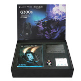 罗技G300S 有线游戏鼠标 USB电脑多键可编程 送FF14幻想礼包
