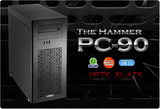 联力PC-90黑色 HTPC 游戏 前置USB3.0 全铝台式电脑机箱