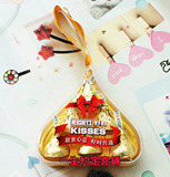 好时Kisses巧克力婚庆创意定制巧克力礼盒最新喜糖盒散装6粒5口味