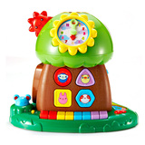 正品澳贝auby趣味小树463425启智系列多功能电子琴儿童早教玩具