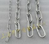 上海五金城6mm铁链条铁链子镀锌链条狗链子 牵引带铁环链1米690克