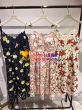 Micco日本直邮 LWFO162128 Lily Brown 花朵蕾丝吊带连衣裙