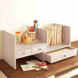 简易实木桌台面置储搁物装饰收纳书柜架子创意特价小户型特价房间