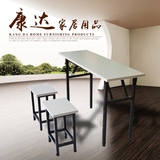 新款上市 会议桌小方凳 金属骨架钢木方凳  餐厅食堂凳子