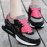 正品牌夏季新款韩版气垫鞋女运动鞋子增高跑步休闲女鞋潮系带板鞋
