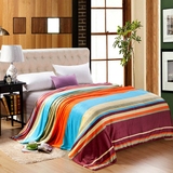 冬季加厚法莱绒毛毯床单被罩被套单件珊瑚绒毯绒毯法兰绒毯休闲毯