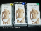 美国正品代购 Calvin Klein/凯文克莱 男士三角裤 CK男士内裤预售