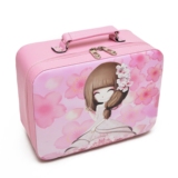 新款手提卡通韩版化妆包小方包定型化妆箱 洗漱洗包旅游收纳包邮
