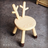 秋山匠人 北欧中日式纯实木白蜡木榫卯换鞋凳矮凳儿童椅板凳定制
