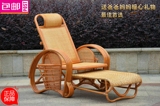 躺椅老人椅休闲椅沙滩椅折叠椅子 藤椅睡椅调节靠背椅家用阳台椅