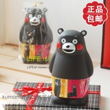 日本正品kumamon熊本熊储蓄罐 可捏くまモン酷ma萌存钱罐摆件玩具
