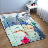 8cm加厚床垫0.9x1.9米1.2卡通儿童学生宿舍单双人榻榻米床褥1.5m