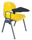 特价可翻转培训椅带写字板会议椅电脑椅听写椅折叠小桌板椅A9019