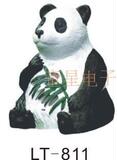 工程卡通熊猫造型草地音箱 园林草坪喇叭 防水音响  公共广播