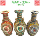 天然海螺贝壳花瓶 青岛海洋工艺品批发 创意时尚家居饰品摆件装饰