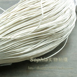 DIY饰品配件 蜡绳 1mm 1.5MM蜡线(米白) 5元/扎约100米