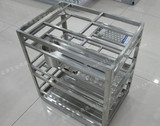 【HAYU拉篮】KL-350厨房拉篮  三层不锈钢多功能篮 350MM柜体