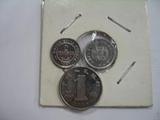 世界钱币之玻利维亚UNC好品最小面值2分当今世界最小直径流通硬币