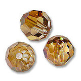 奥地利施晶水晶串珠散珠-保证正品-5000地球珠-COP红铜-6MM
