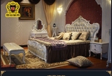 欧式床 实木床 双人床1.8米 新古典床珍珠白田园公主床法式床现货