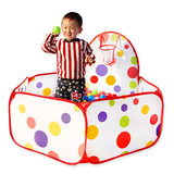 儿童玩具海洋球波波球池可投篮折叠球池玩具帐篷屋宝宝海洋球池游