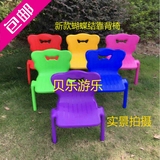 厂家直销加厚儿童塑料靠背椅子幼儿园课桌椅宝宝学习椅安全小凳子