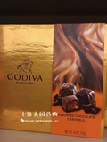 售完 美国代购 godiva 混装混合焦糖夹心巧克力 金装礼盒 132g