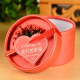 新款圆筒喜糖盒子批发创意纸盒欧式韩式中式婚庆用品回礼结婚包邮