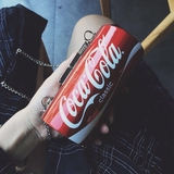 韩国自制限量可口可乐易拉罐包mini单肩斜挎包链条女包手拿可乐包