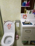 韩国自粘贴纸 幼儿园卫生间浴室防水瓷砖贴画 装饰坐便器马桶盖贴