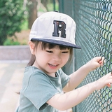 韩国儿童帽子男夏天鸭舌帽潮夏季宝宝网眼棒球帽女童遮阳帽亲子帽