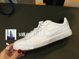 Nike耐克店主自留款S妈台湾正品代购 女款经典小白鞋黑色logo