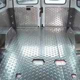福特全顺改装江铃全顺配件经典脚垫不锈钢地板汽车内饰板钢板铝板